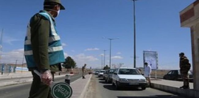 اعمال قانون برای ۳۱۶ راننده خودرو در شهر اردبیل به دلیل رعایت نکردن محدودیت های کرونایی