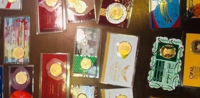 سکه‌های طلای رشوه در دادگاه شهرداری لواسان به نمایش درآمد