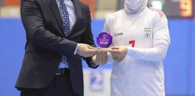 قهرمانی بانوان فوتسال ایران در مسابقات کافا ۲۰۲۲