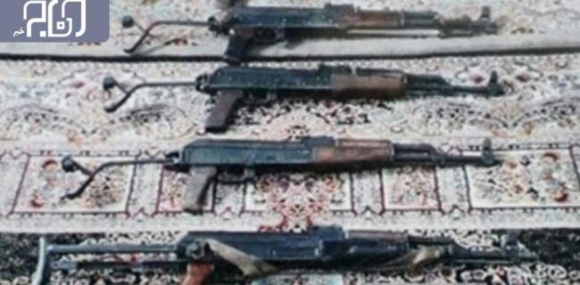 دام باند قاچاق سلاح جنگی در مرزهای دهلران