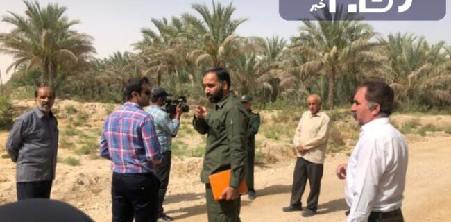۱۷ کیلومتر جاده بین مزارع در استان بوشهر احداث شد