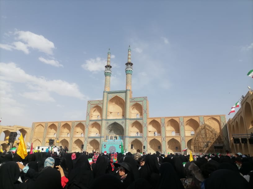 اجتماع عظیم دهه نودی ها در حسینیه تاریخی امیرچقماق یزد