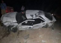 تصادف مرگبار در برخورد پراید و هایما در جاده اصلاندوز – پارس آباد