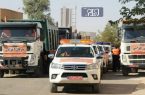 ۱۳ ناوگان راهداری استان سمنان به مرز مهران اعزام شدند
