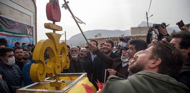 گازرسانی به شهر «ریجاب» در استان کرمانشاه