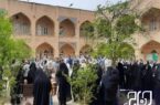 تجمع روحانیون و قشرهای مختلف مردم بوشهر در محکومیت حادثه حرم مطهر رضوی