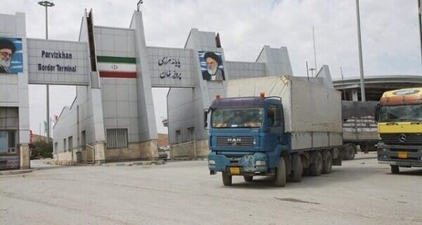 صادرات به عراق از مرزهای کرمانشاه ۱۵ درصد افزایش یافت