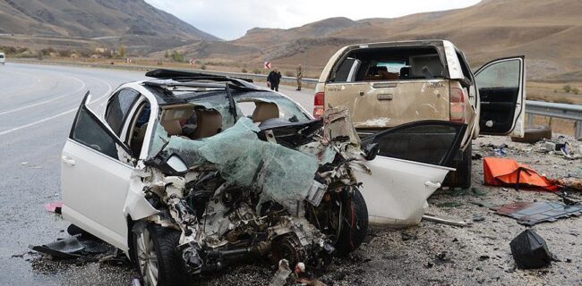 افزایش ۱۰۰ درصد حوادث جاده‌ای در استان یزد