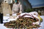 کشف ۴۰ قبضه سلاح جنگی درثلاث باباجانی قاچاق کالا در بندر دیر