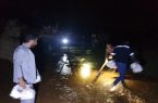 امدادرسانی جهادی شبانه پرسنل و عوامل امدادی کارخانه سیمان مارگون به عشایر سیل زده دشت ساوه