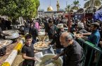 پخت ۶۰۰ هزار پرس غذا برای زائران اربعین در مهران توسط آستان قدس