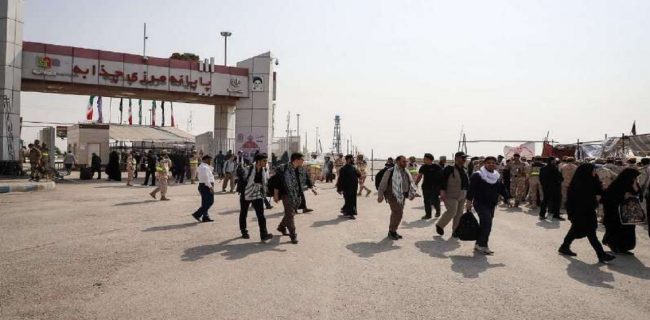خروج حدود ۲۰۰ هزار زائر ایرانی از مرز چذابه