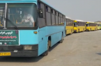 استقرار ۳۰۰ اتوبوس برای جابجایی زوار در عراق