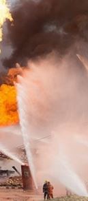 مهار آتش سوزی در میدان نفتی