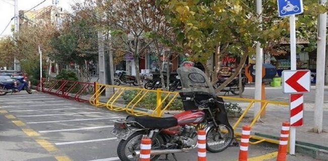 ایجاد پارکینگ‌ موتورسیکلت در نقاط پرتردد شهر قم