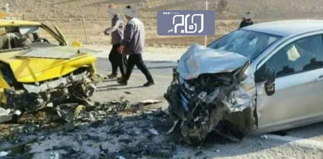 تصادف در جاده آسمان آباد چرداول جان ۲ نفر را گرفت