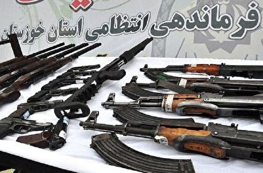 انهدام باند قاچاق سلاح جنگی در خوزستان