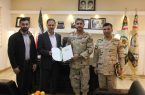 نشست مدیریت ارتباطات زیرساخت استان با فرمانده مرزبانی استان گلستان